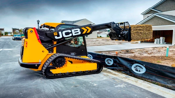 Фото Компактный гусеничный погрузчик JCB 3TS-8T Teleskid