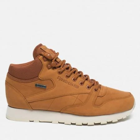 Фото Reebok Classic Leather Mid Gore-Tex Brown Malt/Paper White/Beach Stone/