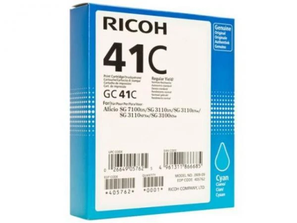 Фото Расходные материалы Ricoh Print Cartridge GC 41C