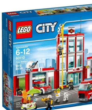 Фото Lego Дания Конструктор Lego City 60110 Fire Station (Лего 60110 Пожарное депо)