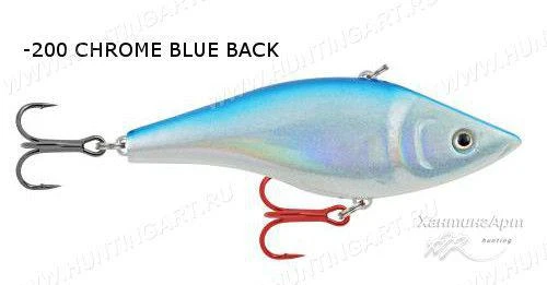 Фото Воблер Matzuo Rattle Eye Joe Расцветка 200 Chrome Blue Back