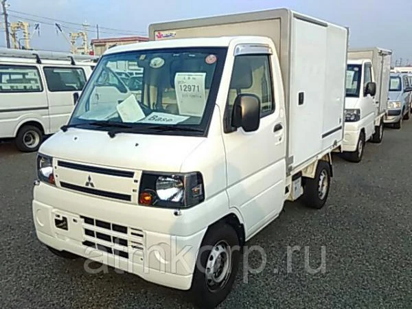 Фото Авторефрижератор микрогрузовик MITSUBISHI MINICAB г 2010 груз 0,35 тн трехсторонняя разгрузка пробег 124 т.км