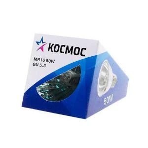 Фото Лампа галогенная КОСМОС MR16 50W GU5.3 12V EXNc LKsmMR1612V50W