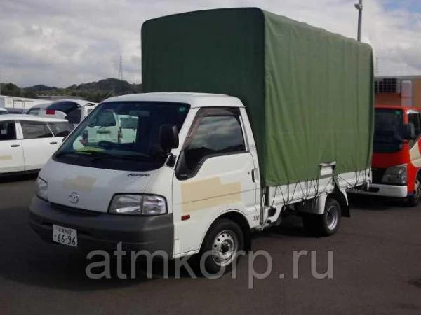 Фото Легкий грузовик борт тентованный MAZDA BONGO кузов SKP2T гв 2012 грузопод 1 тн пробег 40 т.км