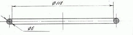 Фото 6Д49.35.49-1 Кольцо силикон