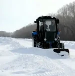 фото Погрузка и уборка снега. Различная спецтехника