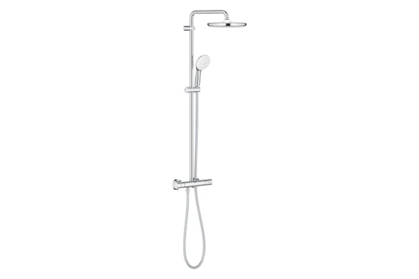 Фото Душевая система GROHE Tempesta System 250 (26670001) с термостатом для душа, хром