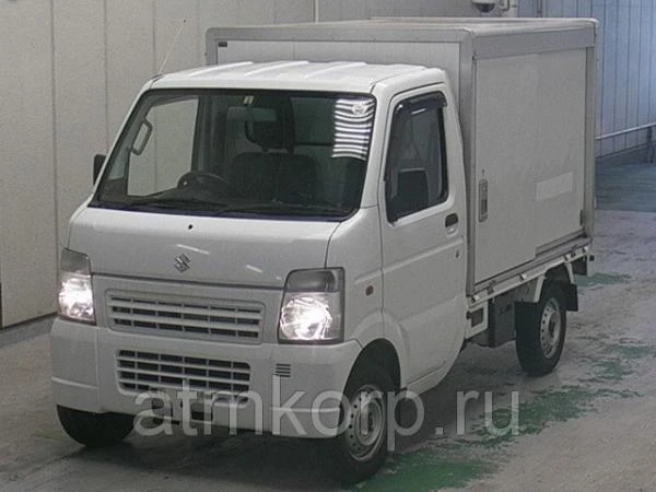 Фото Автофургон изотермический микрогрузовик SUZUKI CARRY кузов DA63T г 2013 трехсторонняя разгрузка пробег 47 т.км