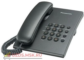 Фото Panasonic KX-TS2350RUT — (цвет титановый): Проводной телефон