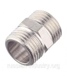 фото Ниппель (бочонок) Stout 1/2" нар(ш) х 1/2" нар(ш)