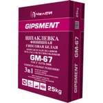 фото Шпатлевка универсальная гипсовая GYPSMENT GM-67 ЧелСи (25 кг) 1п 56 шт.