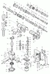 фото Makita Пружинный хомут 63 к HR3000C/ перфоратор Makita HR3550C рис.( 48)