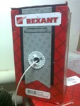 фото Витая пара UTP 4х2х0,5 24AWG Cat.5e (внутр.) медь 305м REXANT (01-0043)