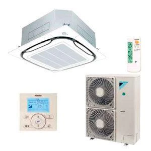 Фото Кондиционер кассетный Daikin FCQG100F / RR100BV/-30°