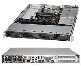 Фото Платформа SuperMicro SYS-5017R-WRF 1x 3.5" SATA C602 1G 2P 2x500W