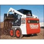 фото Гидробур для мини-погрузчика Bobcat 553