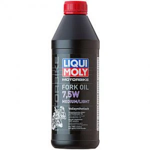 Фото Синтетическое масло для вилок и амортизаторов LIQUI MOLY Motorbike Fork Oil Medium/Light 7,5W 1л 2719