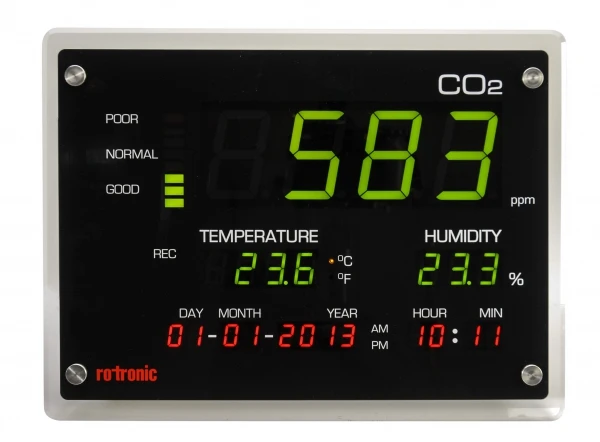 Фото Часы-регистратор Rotronic CO2-Display