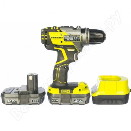 Фото Бесщеточная дрель-шуруповерт Ryobi ONE+ R18DDBL-220S 5133003435