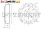 фото Тормозной барабан ZEKKERT BS-5454