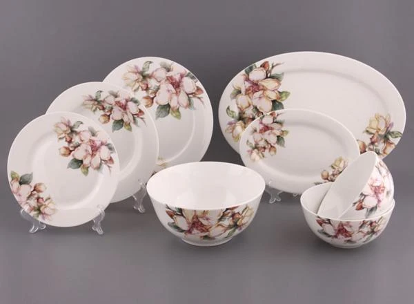 Фото Столовый сервиз на 6 персон 23 пр."ретро" Porcelain Manufacturing (440-066)