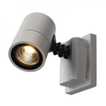 фото MYRALED WALL светильник накладной IP55 c COB LED 5Вт (6.8Вт), 3000K, 350lm, 30°, серебристый | 233204 SLV