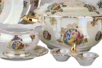 Фото №3 Столовый сервиз на 6 персон 25 пр."мадонна" Bohemia Porcelan (655-066)