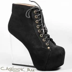 фото Jeffrey Campbell JEFFREY CAMPBELL ботильоны женские Dina black