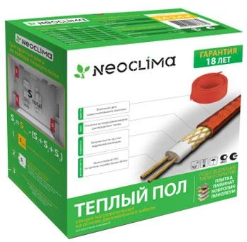 Фото Теплый пол NEOCLIMA NCB360/19 ( двухжильный кабель)