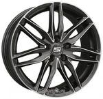 фото MSW 24 7x17/4x100 D63.3 ET37 Matt Gun Metal Full Polished