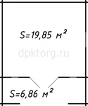 Фото №4 Дачный домик GH 018