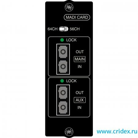 Фото Карта оптического MADI интерфейса SOUNDCRAFT Si MADI option card