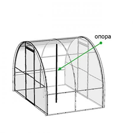 Фото Опора прочная для теплиц Альфа Бетта ВОЛЯ