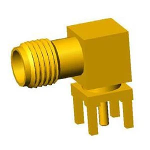 Фото Розетки угловые серии SMA для печатных плат