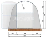 фото ТЕПЛИЦА "Насон-Мини" 2х4 м.