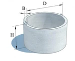 фото Кольцо железобетонное КС 10-6