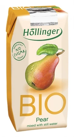 Фото Натуральный нектар из груш с мякотью Hollinger BIO Pear, 200 мл