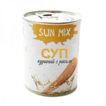 фото Суп куриный с рисом. Консервированные супы Sun Mix (340 гр.)