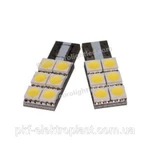 фото Автосветодиод T10-WG-6SMD(5050)-12V(one side; non-polarized)