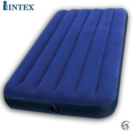 Фото Надувной односпальный матрас Intex Classic Downy Bed (99х191х22 см)