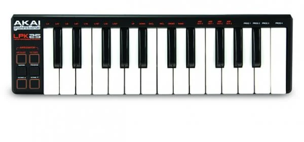 Фото MIDI-контроллер AKAI PRO LPK25