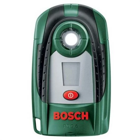 Фото Металлоискатель BOSCH PDO 6 (глуб.черн.мет.60мм, медь50мм, проводка30мм, 0,2кг) (Металлоискатели)