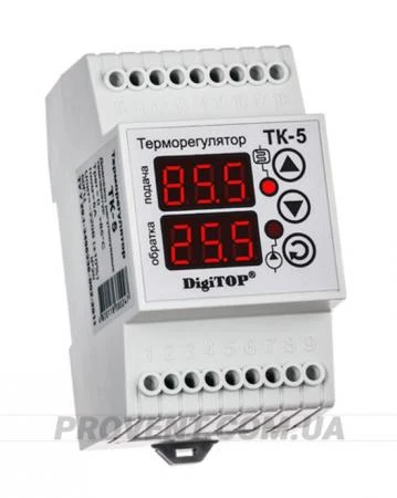 Фото Терморегулятор DigiTOP ТК-5 (двохканальный