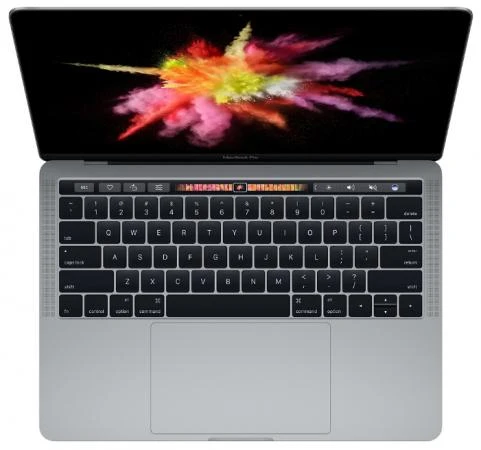 Фото Apple Apple MacBook Pro 13 with Retina display and Touch Bar Late 2016 Space Grey MLH12 (Intel Core i5 2900 MHz/13.3"/2560x1600/8Gb/256Gb SSD/DVD нет/Intel Iris Graphics 550/Wi-Fi/Bluetooth/MacOS X)