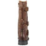 фото Journee Collection Womens Buckles Mid-Calf Moto Motorcycle Boot