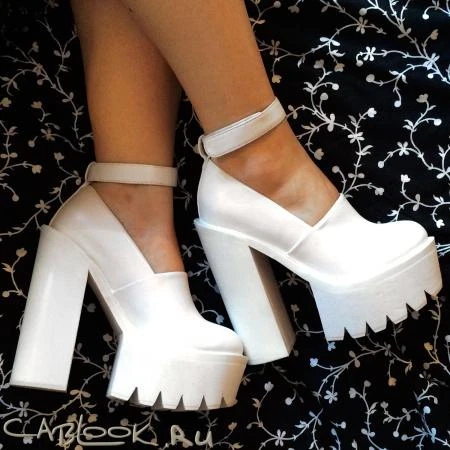 Фото Jeffrey Campbell Jeffrey Campbell стильные туфли женские SCULLY white