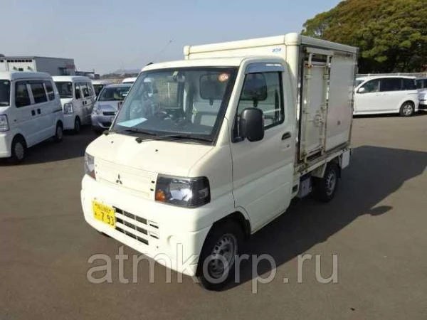 Фото Авторефрижератор микрогрузовик MITSUBISHI MINICAB TRUCK кузов U61T г 2011 груз 0,35 тн до - 20 пробег 100 т.км