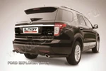 фото Slitkoff Уголки d57 черные FORD EXPLORER (2012)