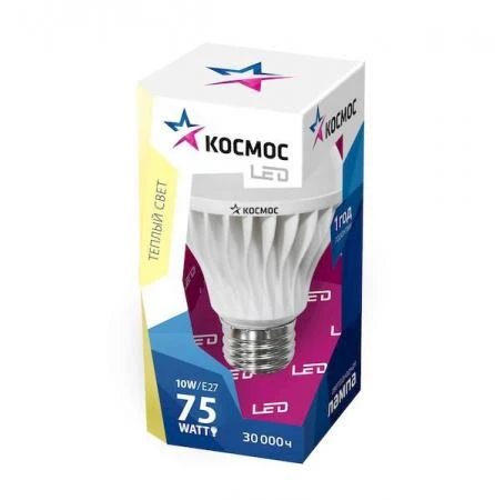 Фото Лампа светодиодная LED А60 11Вт 220В E27 3000К; Lksm_LED10wA60E2730/Lksm_LED11wA60E2730