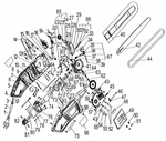 фото Энкор Винт натяжителя электропилы Энкор ПЦЭ-2400/18Э (рис.46)